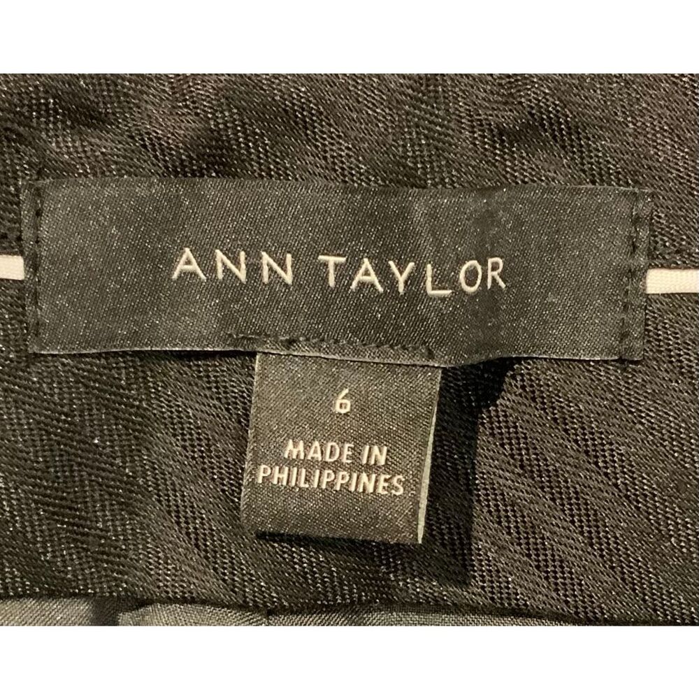 Ann Taylor black dress pants size 6 - Picture 3 of 3
